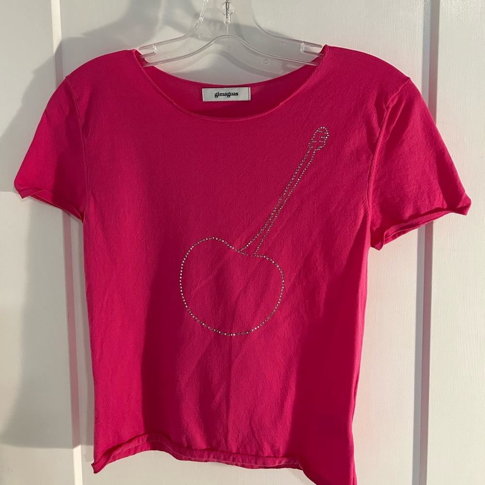 Gimaguas Pink Cherry Shinny T-Shirt